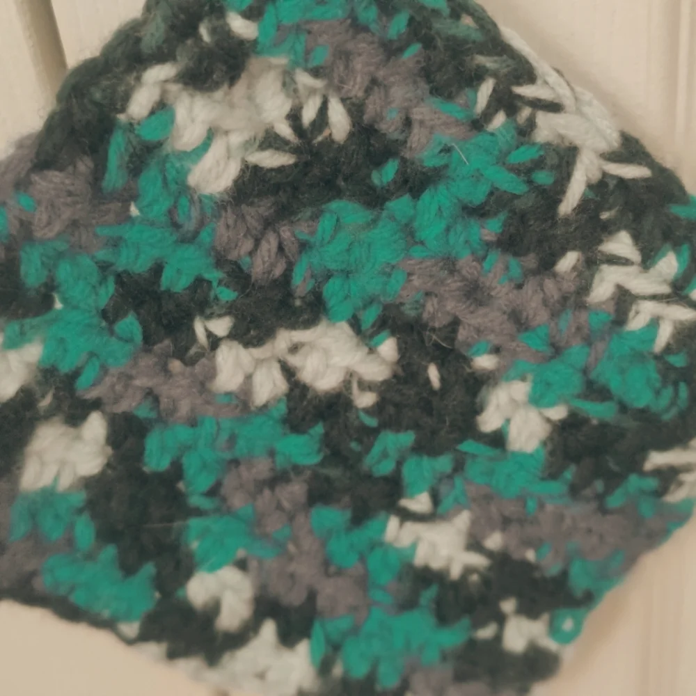 Multi-purpose crochet cloths. Set of 3. Handmade